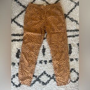 Marine Layer Women’s Brown Polka Dot Pants
